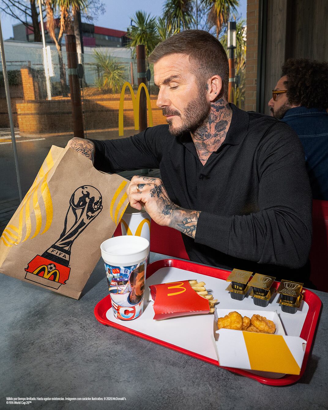 Дэвид Бекхэм в кампании McDonald’s 