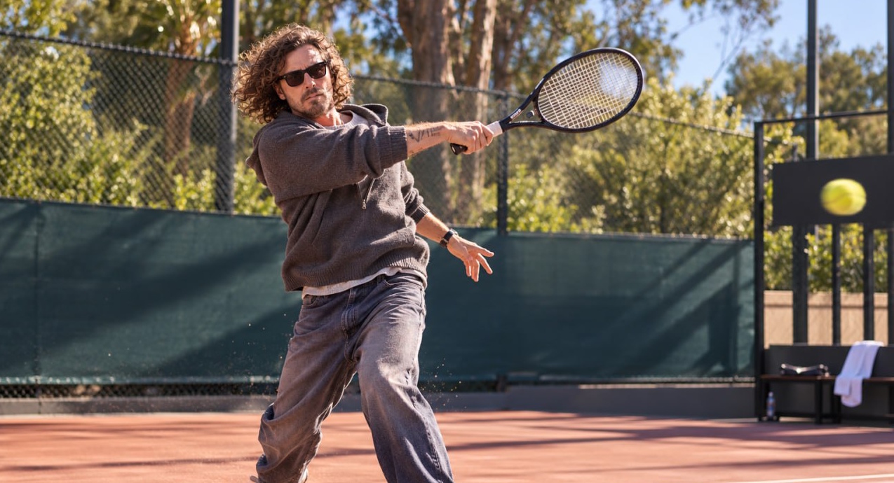 Марат Сафин на корте